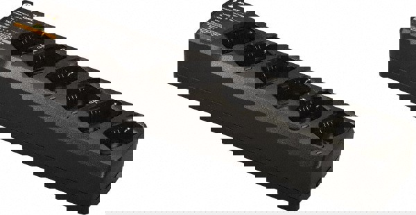 Two Way Radio 6-Unit Desktop Charger with Cloning Capability